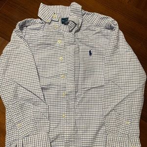 Boys Ralph Lauren button up long sleeve shirt